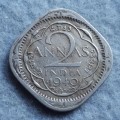 1940 India 2 Annas : Bombay  mint