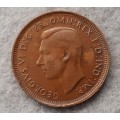 1948 Australia half penny : perth
