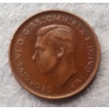 1946 Australia half penny