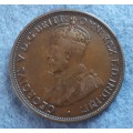 1917 Australia half penny