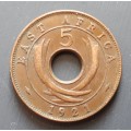 1921 East Africa 5 cent : key year in the series