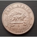 1949 East Africa 1 shilling : high grade
