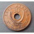 1956 East Africa 10 cent