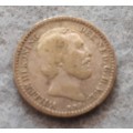 1890 Netherlands 10 cents