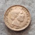 1869 Netherlands 5 cents