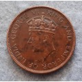 1937 Ceylon one cent