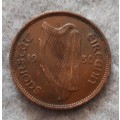 1930 Ireland 1/4 penny : farthing