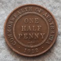 1912 Australia 1/2 penny