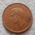 1952 New Zealand 1 penny