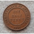 1917 Australia 1/2 penny