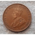 1917 Australia 1/2 penny
