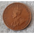 1922 Australia 1/2 penny