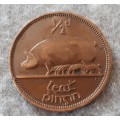 1946 Ireland 1/2 penny