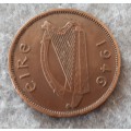 1946 Ireland 1/2 penny