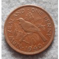 1940 New Zealand 1 penny