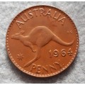 1964 Australia 1 penny