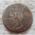 1792 Barbadoes 1/2 penny :