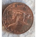 1855 Great Britain One penny
