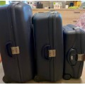 Samonsite 3 pieces - Blue Hard Case Luggage