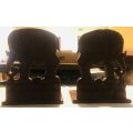 Solid Wood Elephant Bookends Made in India