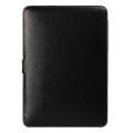MacBook Pro Retina 13` Leather Case with Snap Fastener (Black)