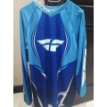Fly Racing - F16 Blue MX Racing Jersey - Large