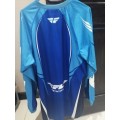 Fly Racing - F16 Blue MX Racing Jersey - Large