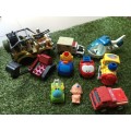 Various pretend playing toys