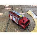 Fantastic fire engine - pull back mechanism