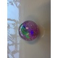 New bouncing ball with glitter ....