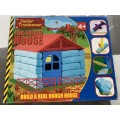 Lovely clay building house set