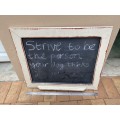 Lovely Chalk Board for decorative purposes and writing