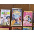 Collection of 10 VHS Video cassettes - collectable