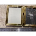 Solid Brass Photo Frame - 3 photos