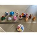 Large selection of baby / kiddies soft toys or for bath + electronic toy with sound