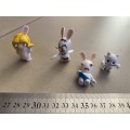 Lovely mini bunny figurines