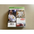 Brand new XBOX ONE 3 game collection Need for Speed, GTA 5 and FIFA 18