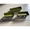 Amazing and heavy steel trailers - very nice - vintage and solid