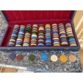 Vintage roulette chips - must have - collectable