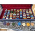Vintage roulette chips - must have - collectable