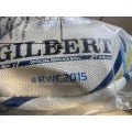 Brand new Gilbert RWC 2015 ball in plastic