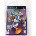 PS2 Donald Duck Aqu@ck Attack game - nice