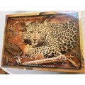 Brand new and sealed Leopard with Prey puzzle Africa collection 1500pc