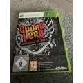 XBOX 360 Guitar Hero game
