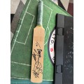 Original autographed cricket bat - cheap