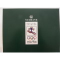 RSA (1996) - Nedbank Atlanta Olympic Folder with Stamps