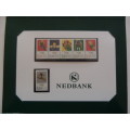 RSA (1996) - Nedbank Atlanta Olympic Folder with Stamps