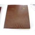 Dark Brown Album for Larger FDC`s with 12 Pages