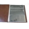 Dark Brown Multi-hole Album for Control Blocks with 12 Pages