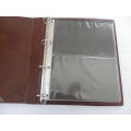 Brown Protector Album for FDC`s with 12 Pages